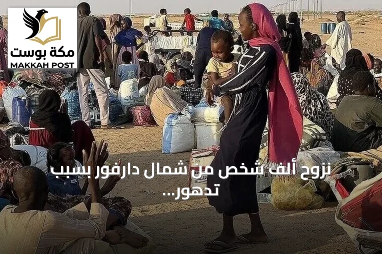 نزوح ألف شخص من شمال دارفور بسبب تدهور الأمن