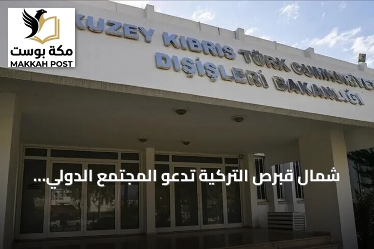 شمال قبرص التركية تدعو المجتمع الدولي لتأكيد المساواة السيادية والوضع الدولي المتساوي