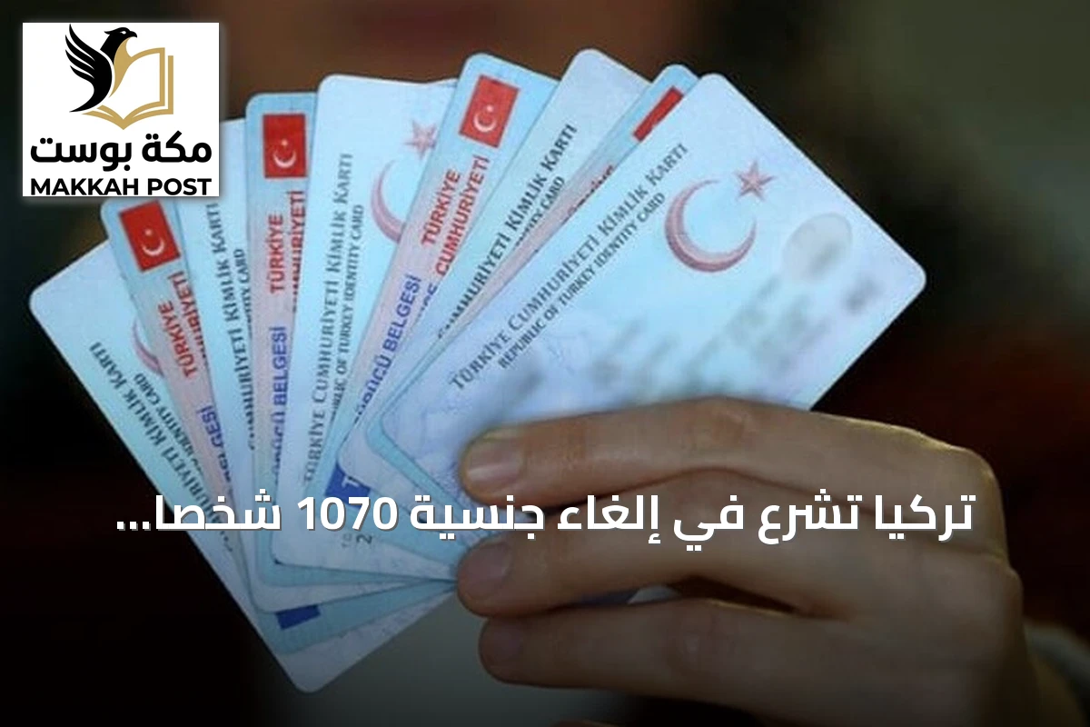 تركيا تشرع في إلغاء جنسية 1070 شخصاً حصلوا عليها عبر مبيعات عقارية وهمية