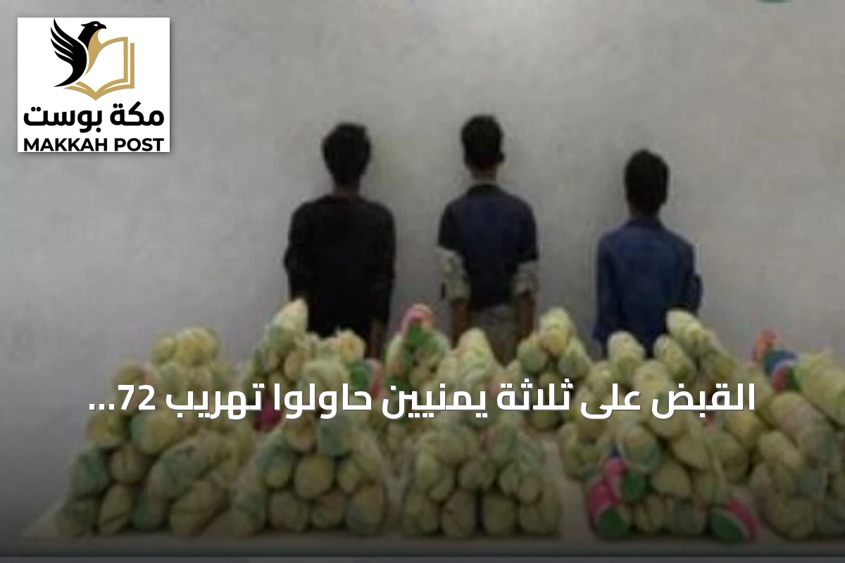 القبض على ثلاثة يمنيين حاولوا تهريب 72 كيلوجراماً من القات في جازان