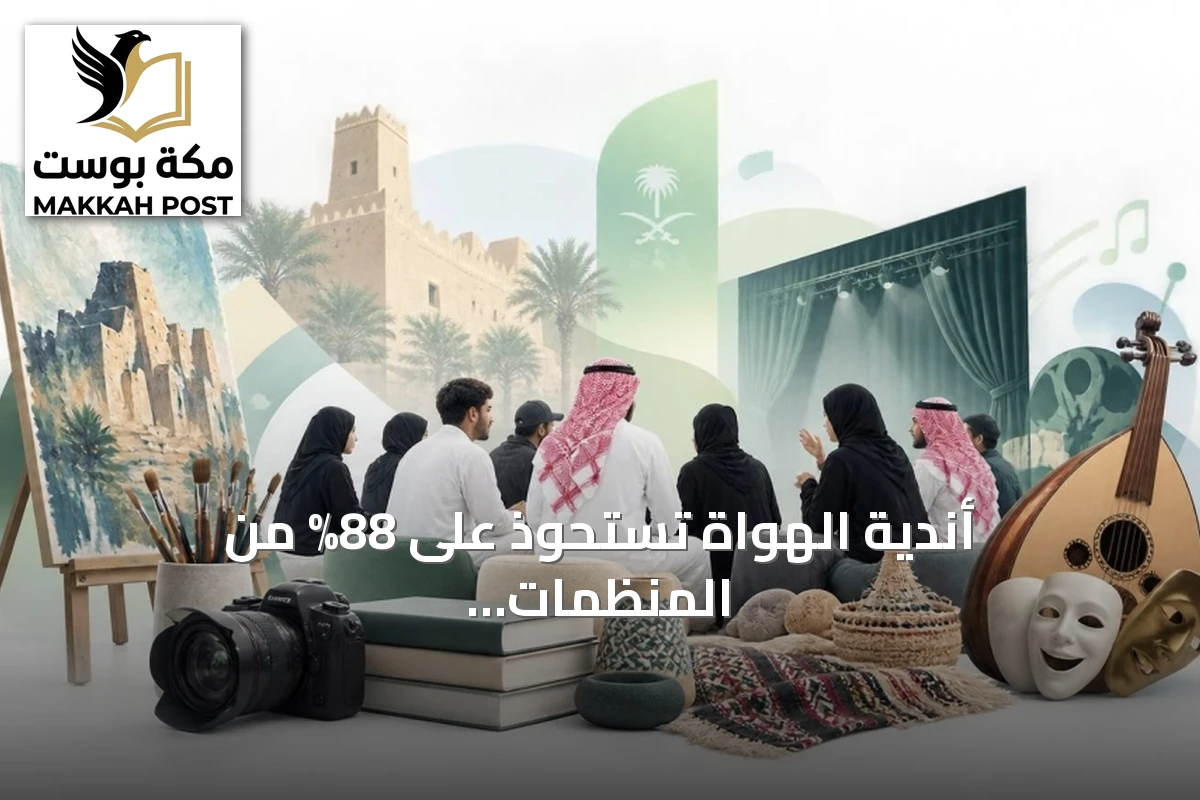 أندية الهواة تستحوذ على 88% من المنظمات الثقافية غير الربحية في السعودية