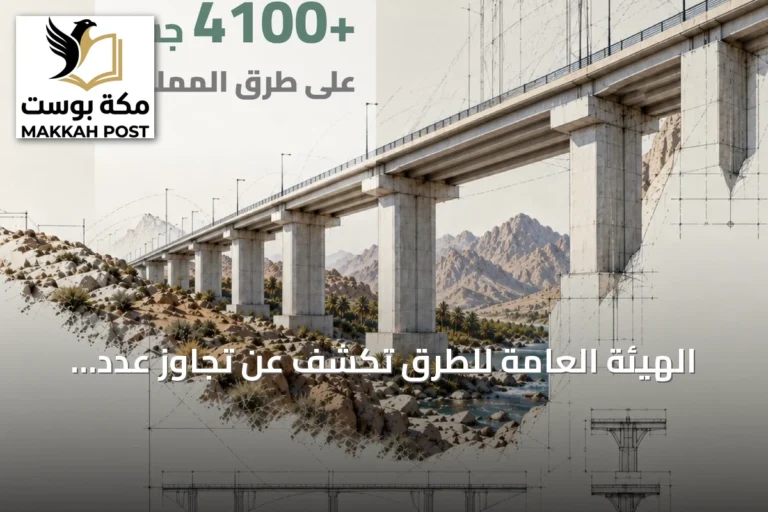 الهيئة العامة للطرق تكشف عن تجاوز عدد الجسور العاملة في السعودية 4100 جسر