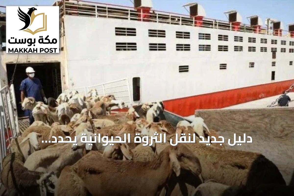 دليل جديد لنقل الثروة الحيوانية يحدد معايير صارمة للبر والبحر والجو