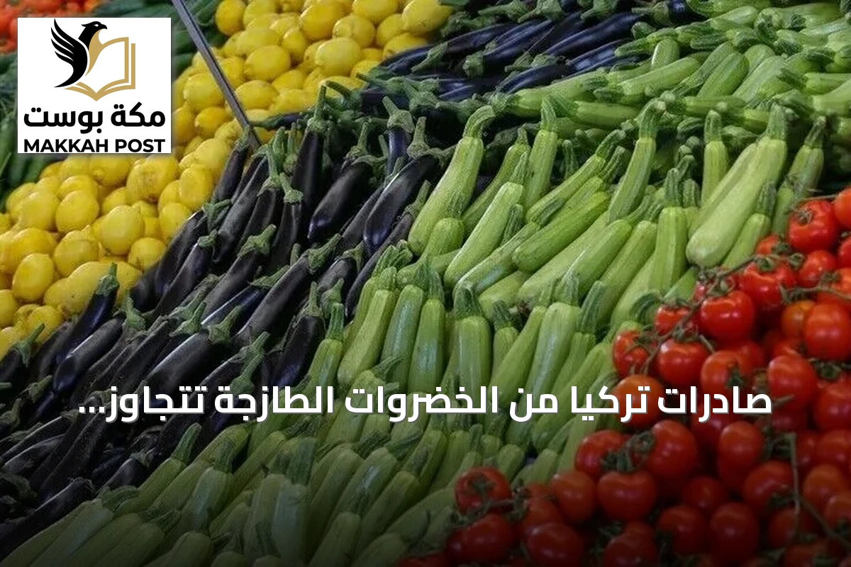 صادرات تركيا من الخضروات الطازجة تتجاوز 822 مليون دولار في تسعة أشهر 2026