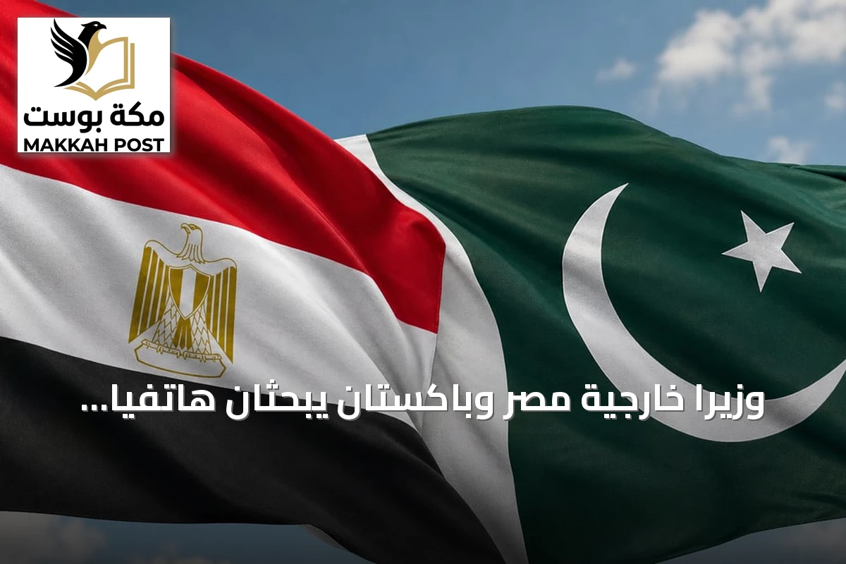 وزيرا خارجية مصر وباكستان يبحثان هاتفياً سبل خفض التصعيد واستقرار المنطقة