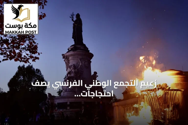 زعيم التجمع الوطني الفرنسي يصف احتجاجات "السترات الصفراء" بأنها دليل على انعدام النظام في البلاد