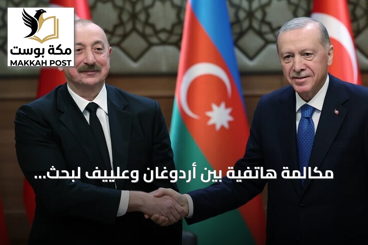 مكالمة هاتفية بين أردوغان وعلييف لبحث التعاون الثنائي والقضايا الإقليمية