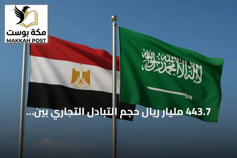 443.7 مليار ريال حجم التبادل التجاري بين السعودية ومصر خلال عقد.. نمو يقترب من 3 أضعاف
