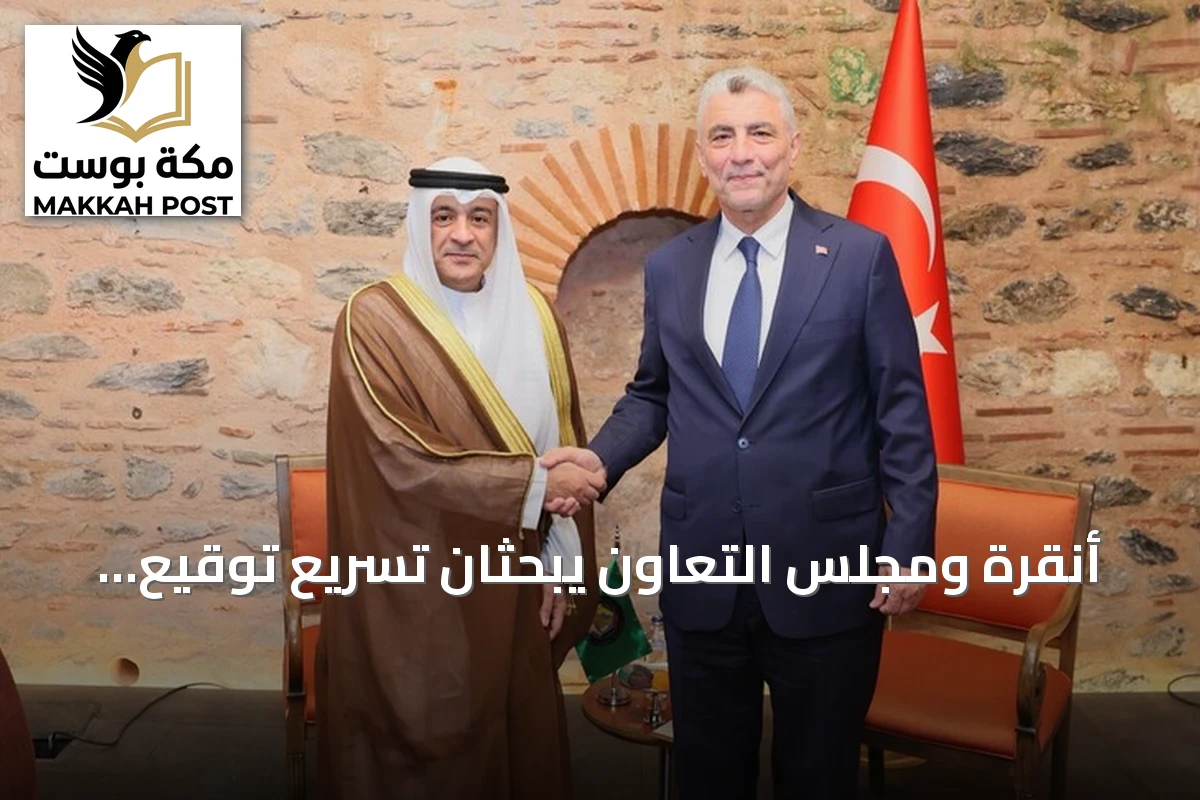 أنقرة ومجلس التعاون يبحثان تسريع توقيع اتفاقية التجارة الحرة