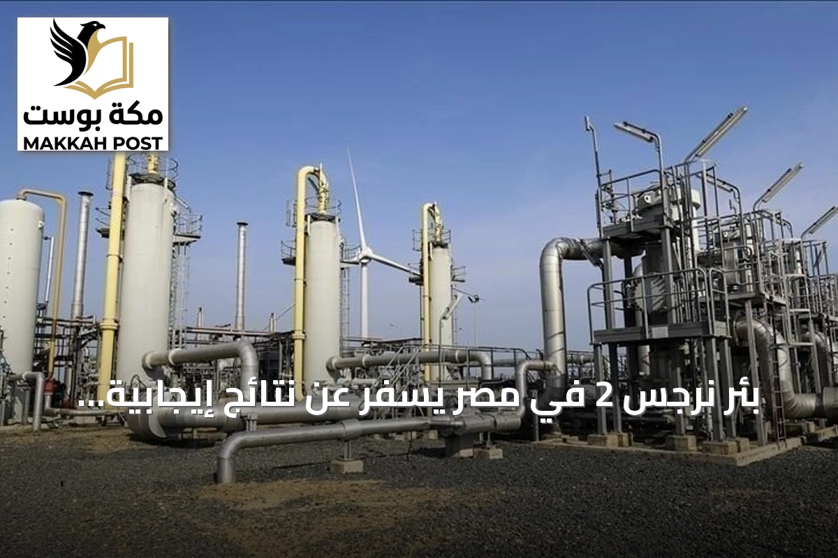 بئر نرجس 2 في مصر يسفر عن نتائج إيجابية بالتعاون مع شيفرون
