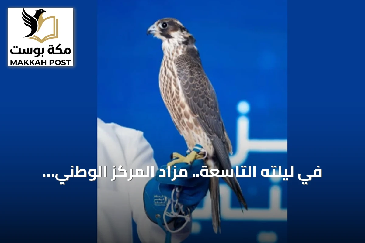 في ليلته التاسعة.. مزاد المركز الوطني للصقور يسجل بيع صقر المويلح بـ 211 ألف ريال