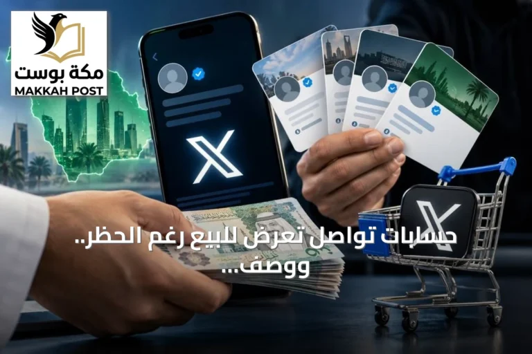 حسابات تواصل تُعرض للبيع رغم الحظر.. ووصف «سعودي» لا يضمن الموقع