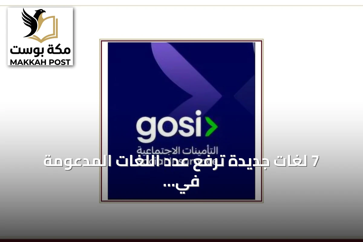 7 لغات جديدة ترفع عدد اللغات المدعومة في خدمات التأمينات الاجتماعية الرقمية إلى 9 في 2026