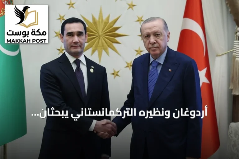 أردوغان ونظيره التركمانستاني يبحثان التعاون الثنائي والقضايا الإقليمية في أنقرة