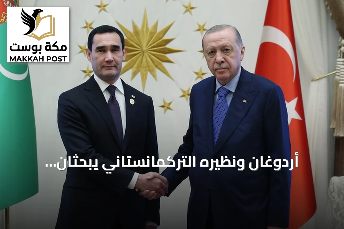 أردوغان ونظيره التركمانستاني يبحثان التعاون الثنائي والقضايا الإقليمية في أنقرة