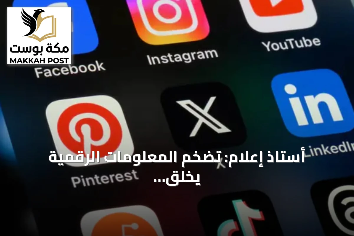أستاذ إعلام: تضخم المعلومات الرقمية يخلق أرضاً خصبة لنشر المضلل